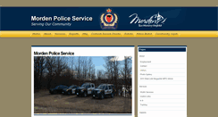 Desktop Screenshot of mordenpolice.com